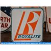 Image 2 : Royalite double-sided square metal sign (61 x 61 inches)