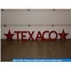 Image 1 : Texaco metal letters & 2 metal stars