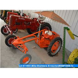 Allis-Chalmers G tractor(#XGP1009-1)