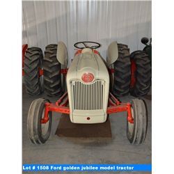 Ford golden jubilee model tractor (#EAE 6015-D)
