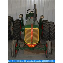 Oliver 60 standard tractor (#46057C62)