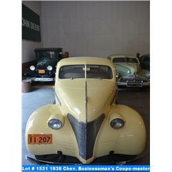 1939 Chevrolet Businessman's Coupe-master 85 (#9121711279)