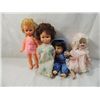 Image 1 : LOT 4 SMALL DOLLS ASSORTED