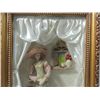 Image 2 : SHADOW BOX DISPLAY WITH DOLL CREAM MAUVE