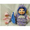 Image 1 : LOT 2 GLO WORM & BABY DOLL TOY