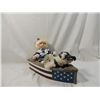 Image 1 : GEPPEDDO PORCELAIN DOLL IN WOODEN BOAT