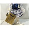 Image 2 : SEYMOUR MANN DOLL PURPLE DRESS