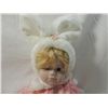 Image 2 : PORCELAIN DOLL IN BUNNY PAJAMAS AND HAT