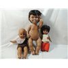 Image 1 : LOT 3 BABY DOLL TOYS ASSORTED SIZES