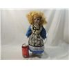 Image 4 : PORCELAIN DOLL IN BLUE KNIT DRESS