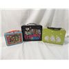 Image 1 : LOT 3 ASSORTED METAL LUNCH BOXES