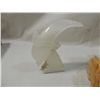 Image 2 : LOT 9 STONE CARVED ANIMALS MIXED