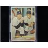 Image 1 : 1957 TOPPS MANTLE & BERRA #407 BASEBALL CARD