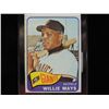 Image 1 : 1965 TOPPS WILLIE MAYS #250 BASEBALL CARD