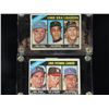 Image 1 : LOT 2 1966 TOPPS N.LEAGUE LEADERS BASEBALL CARDS