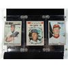 Image 1 : LOT 3 1970 TOPPS BASEBALL PLAYER CARDS