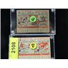 Image 2 : LOT 2 1956 TOPPS BASEBALL CARDS LONG & RHODES