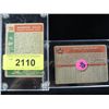 Image 2 : LOT 2 1958 & 1959 BASEBALL CARD GILES, MATHEWS