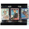 Image 1 : LOT 3 1978-86 BASEBALL PLAYER CARDS MIXED
