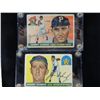 Image 1 : LOT 2 1955 TOPPS BASEBALL CARDS SCHMITZ, LYNCH