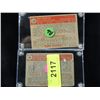 Image 2 : LOT 2 1952 TOPPS BASEBALL CARD ROGOVIN, MELE