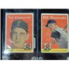 Image 1 : LOT 2 1958 TOPPS BASEBALL CARDS KLUSZEWSKI & MAZER
