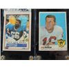 Image 1 : LOT 2 1969 & 1983 FOOTBALL CARD TAYLOR & BLANDA
