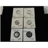 Image 1 : LOT 5 MERCURY DIMES & BARBER DIME