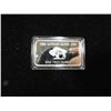 Image 2 : GERMAN SILVER 1 TROY OUNCE BISON BAR