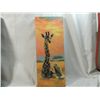 Image 3 : 3 AFRICAN SAFARI ANIMAL WALL ART GIRAFFE & TIGER