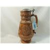 Image 1 : LARGE VINTAGE CERAMIC STEIN WITH LID