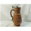 Image 2 : LARGE VINTAGE CERAMIC STEIN WITH LID
