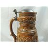 Image 3 : LARGE VINTAGE CERAMIC STEIN WITH LID