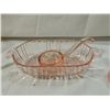 Image 3 : LOT 7 ASSORTED PINK DEPRESSION GLASS TRAY CUPS