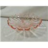Image 2 : LOT 6 PINK DEPRESSION GLASS BOWLS & CANDLE HOLDER
