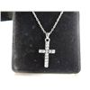 Image 1 : NEW RHINESTONE CROSS PENDANT NECKLACE