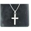Image 2 : NEW RHINESTONE CROSS PENDANT NECKLACE