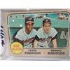 Image 2 : 1968 TOPPS BIRD BELTERS ROBINSONS #530 BASEBALL