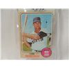 Image 2 : 1968 TOPPS CARL YASTRZEMSKI #250 BASEBALL CARD