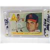 Image 1 : 1955 TOPPS KEN BOYER #125 ROOKIE BASEBALL CARD