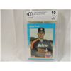 Image 1 : 1987 FLEER GLOSSY NOLAN RYAN #67 GRADED BASEBALL
