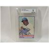 Image 1 : 1976 TOPPS HANK AARON #550 GRADED BASEBALL CARD