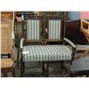 Image 1 : SPAIN HAND CARVED BENCH UPHOLSTERED BENCH