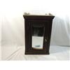 Image 1 : SMALL WOODEN CABINET WITH LOCK