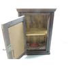 Image 3 : SMALL WOODEN CABINET WITH LOCK