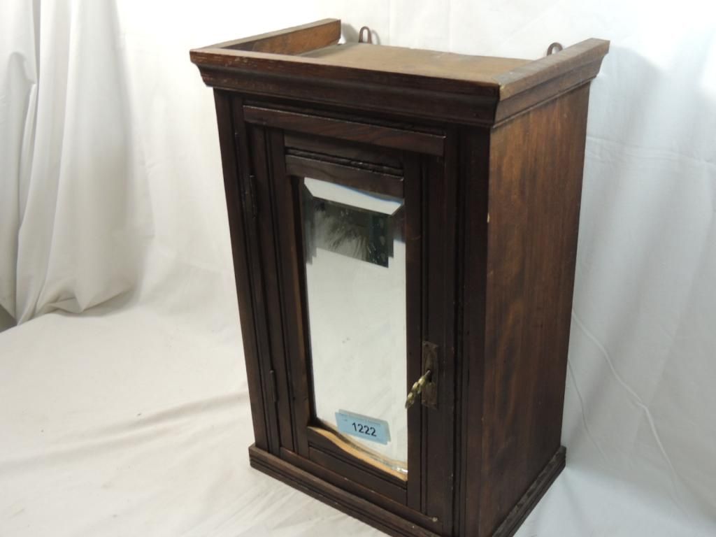 Small Wooden Cabinet With Lock