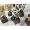Image 3 : LOT 8 ASSORTED SAFARI ANIMAL BUSTS