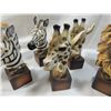 Image 4 : LOT 8 ASSORTED SAFARI ANIMAL BUSTS