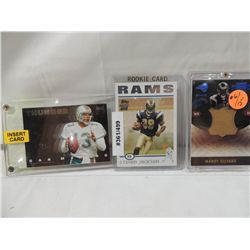 LOT 3 FOOTBALL PLAYER CARDS