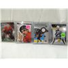 Image 1 : LOT 4 AUTOGRAPH AND JERSEY HOCKEY PLAYER CARDS